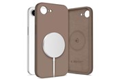 Mobile - Covers & Cases - Tech-Protect Silicone MagSafe Case for iPhone 16e / 17e - Brown - 5906302392780