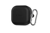 Mobile - Covers & Cases - Tech-Protect Silicone Hook Case for Samsung Galaxy Buds 4 / 4 Pro - Black - 5906302392865