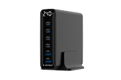 Mobile - Adapters & Chargers - Gembird 6-port 240 W GaN USB fast charger black - TA-UC-2A4C-PD240-01-BK