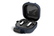 Mobile - Covers & Cases - Tech-Protect Slim Hook Case for Samsung Galaxy Buds 4 / 4 Pro - Navy Blue - 5906302392964