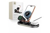 Mobile - Adapters & Chargers - Tech-Protect A51 MagSafe 3in1 25W QI2.2 Wireless Charger - Black - 5906302392988