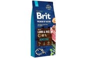 Hundar - Brit Premium by Nature Sensitive Lamb with rice - dry dog food - 15 kg - 8595602526642