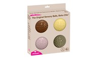 Babyleksaker - Edushape Sansebolde Boho Chic 10 cm 4-pak - 19025