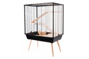 Gnagare - Zolux Cage Neo Cozy Large Rodents H80 black color - 3336022056204