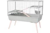 Gnagare - Zolux Neolife 100 Rabbit cage - Light green - 205660VER