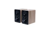 HiFi speakers - Edifier M60 - Bluetooth Desktop Speakers - 66W RMS - Classic Oak - M60-WD