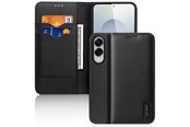 Mobile - Covers & Cases - Dux Ducis Hivo Case for Samsung Galaxy S25 Edge with Flip and RFID Protection - Black - 6971824157840