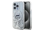 Mobile - Covers & Cases - Karl Lagerfeld Liquid Glitter Choupette Head MagSafe case for iPhone 15 Pro Max - transparent - 3666339285753