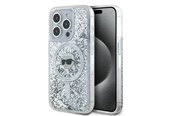 Mobile - Covers & Cases - Karl Lagerfeld Liquid Glitter Karl Head MagSafe case for iPhone 15 Pro Max - transparent - 3666339285616