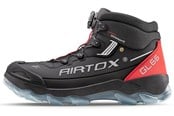 Säkerhetsutrustning & Arbetskläder - AIRTOX GL66 skyddsstövel, lättvikt, Whitelayer spiktrampskydd, PRO smart lacing, svart/röd - Str. 42 - GL66_42