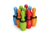 Utomhuslek - Adriatic Bowlingsæt m/9 kegler (H:25 cm) & 2 kugler - 13956