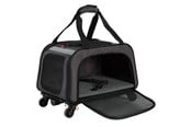 Hundar - Zolux Nomad – wheeled pet carrier for dogs and cats – 47×32×27 cm - 3336024030776