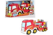 Leksaksbil - Teamsterz Tiny Push & Go Fire Transporte - 1425086