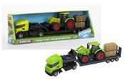 Leksaksbil - Teamsterz Country Life Die-Cast Tractor Transporter - 1400055HTI