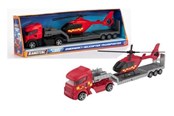 Leksaksbil - Teamsterz Street Kings Die-cast Emergency Heli Transporter - 1400046HTI