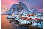 Pusselspel - Clementoni Puslespil HQC Hamnøy Village 500 brikker Golv - 35144