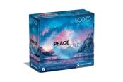 Pusselspel - Clementoni Puzzle Peace Collection Light Blue 500 pieces Golv - 35116