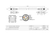 Nätverkskabel - Vision network cable - 5 m - white - Vit - TC 5MCAT6A