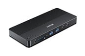 Dockning - Unitek - docking station - USB-C - 2 x HDMI DP - 1GbE 2.5GbE - D1104A01