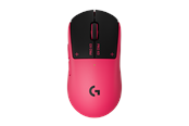 Mus - Logitech G PRO X3 SUPERSTRIKE (Eclipse Pink) - Gamingmus - Optic - 5 knappar - Pink - 910-007870