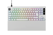 Tangentbord - Logitech G PRO X 2 Rapid - Gaming Keyboard - Utan numpad - Nordisk - Vit - 920-014095