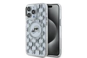 Mobile - Covers & Cases - Karl Lagerfeld IML Monogram Karl & Choupette Head MagSafe Case for iPhone 15 Pro Max - Clear - 3666339285333