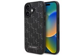 Mobile - Covers & Cases - Karl Lagerfeld Hot Stamp Magsafe iPhone 16 Plus Case - Black - 3666339318536