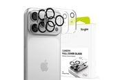 Mobiltelefontillbehör-Skyddsfilm - Ringke Camera Full Cover 2-pack Camera Cover for iPhone 17 Pro - Black - 8800328812352