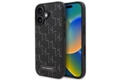 Mobile - Covers & Cases - Karl Lagerfeld Hot Stamp Magsafe iPhone 16 Case - Black - 3666339318529