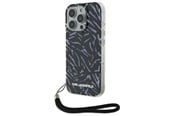 Mobile - Covers & Cases - Karl Lagerfeld Zebra With Cord iPhone 16 Pro Case - Purple - 3666339320348