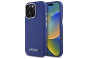 Mobile - Covers & Cases - Karl Lagerfeld FW Metal Plate MagSafe iPhone 16 Pro Case - Blue - 3666339318987