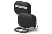 Mobile - Covers & Cases - Ringke Silicone Case for AirPods Pro 3 - Black - 8800293859406