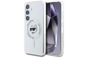 Mobile - Covers & Cases - Karl Lagerfeld Button Choupette Head Printed Logo MagSafe Samsung Galaxy S25 Plus white - 3666339449902
