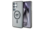Mobile - Covers & Cases - Karl Lagerfeld Button Choupette Head Printed Logo MagSafe Samsung Galaxy S25 Ultra case black - 3666339449940