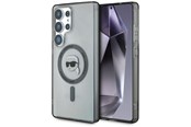 Mobile - Covers & Cases - Karl Lagerfeld Button Karl Head Printed Logo MagSafe Samsung Galaxy S25 Ultra black - 3666339450045