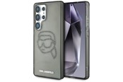 Mobile - Covers & Cases - Karl Lagerfeld Rhinestones Karl Head Logo Samsung Galaxy S25 Ultra black - 3666339450106