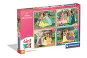 Pusselspel - Clementoni Puzzle 4in1 Disney Princess (12 16 20 24 pieces) Golv - 21746