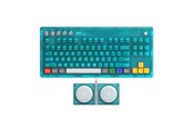 Tangentbord - 8BitDo Mechanical Keyboard - Clear Blue - Gaming Tangentbord - US International - 6922621509325