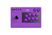 Spel Tillbehör - 8BitDo Arcade Stick - Purple - Wireless Arcade stick - Nintendo Switch - 6922621509028