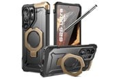 Mobile - Covers & Cases - SUPCASE UB Grip Mag MagSafe Case for Samsung Galaxy S26 Ultra - Black & Brown - 843439160682