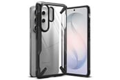 Mobile - Covers & Cases - Ringke Fusion X Case for Samsung Galaxy S26 Ultra - Clear and Black - 8800328814608