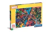 Pusselspel - Clementoni Puzzle Super Marvel Heroes Vs Villains 104 pieces Golv - 25059