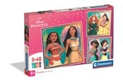 Pusselspel - Clementoni Puzzle Square - Disney Princess 3x48 pieces Golv - 25064