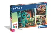 Pusselspel - Clementoni Puzzle Square - Disney Pixar 3x48 pieces Golv - 25065