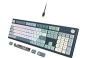 Tangentbord - Montech MKey TKL Freedom - Gateron G Pro 2.0 Brown - Nordisk - MK87FB-Nor