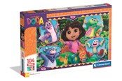 Pusselspel - Clementoni Puslespil Maxi Dora The Explorer -2- 2025 104 brikker Golv - 25077