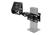 Väggfäste, AV-Möbel - Gamber-Johnson LLC Gamber-Johnson Dual Clam Shell with Arm and Large Plate mounting kit - black powder coat - Max - recommended for - 7160-0421