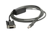 Parallel-seriel-kabel - Zebra - serial cable - DB-9 - 2.13 m - CBA-R10-S07ZBR