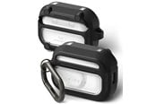 Mobile - Covers & Cases - Ringke UX Magnetic Case for AirPods Pro 3 - Black and Clear - 8800293859444