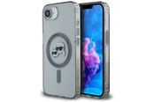 Mobile - Covers & Cases - Karl Lagerfeld IML Metal Karl & Choupette Heads MagSafe iPhone 16e Case - Black - 3666339454227